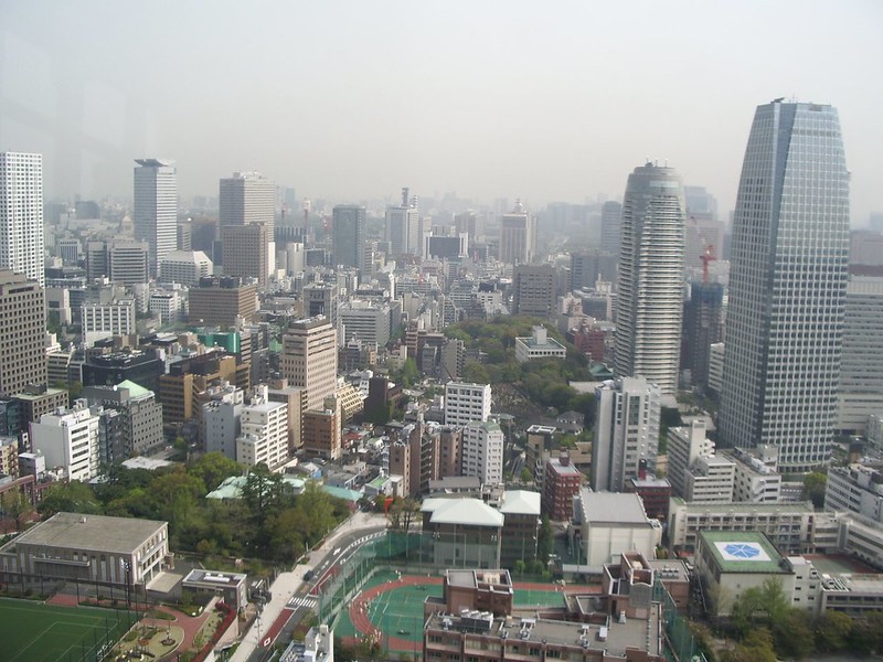 Vistas desde la Tokyo Tower