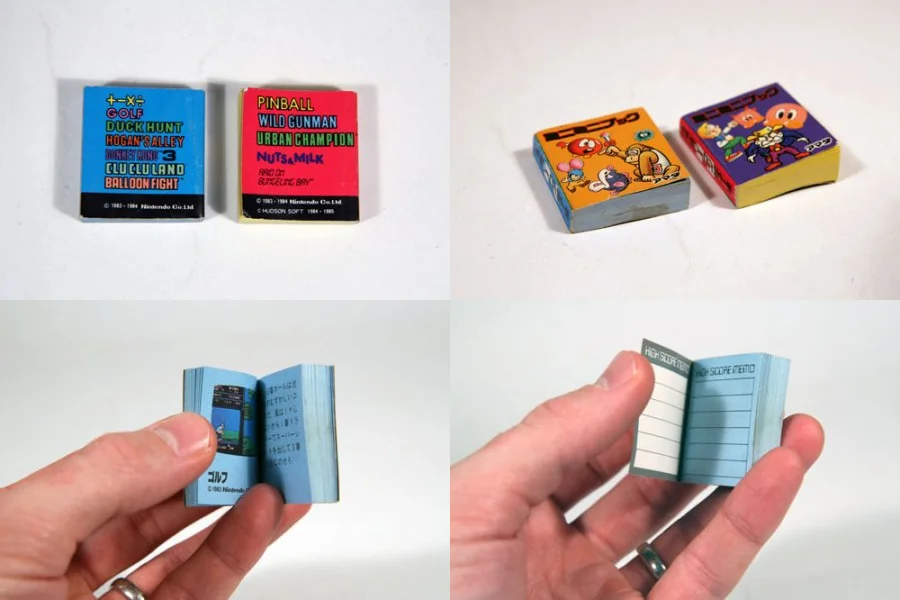 Libros mini de Nintendo