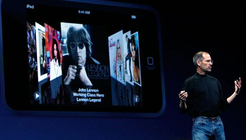 Jobs presentando el iPod Touch