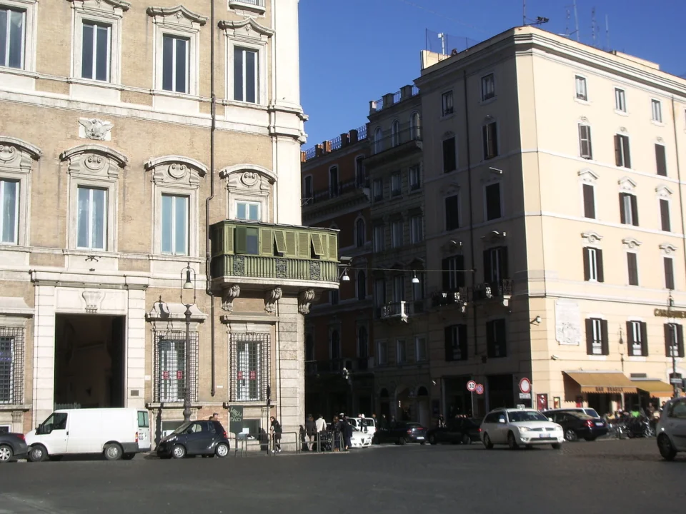 Terracita en la Piazza di Venecia de Roma