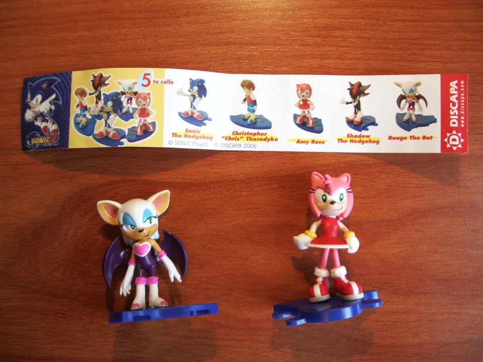 Figuras de Sonic X