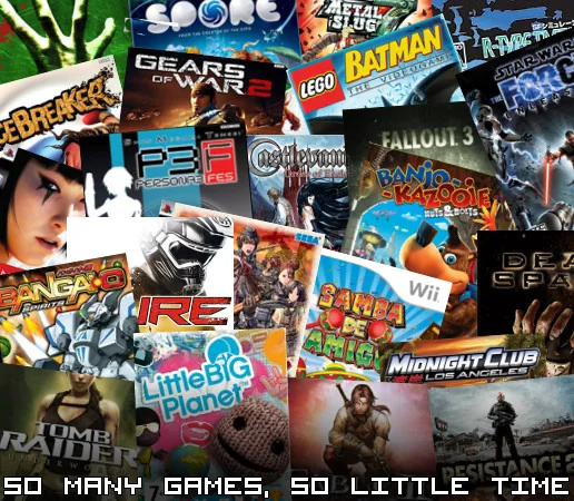 So many games, so little time...