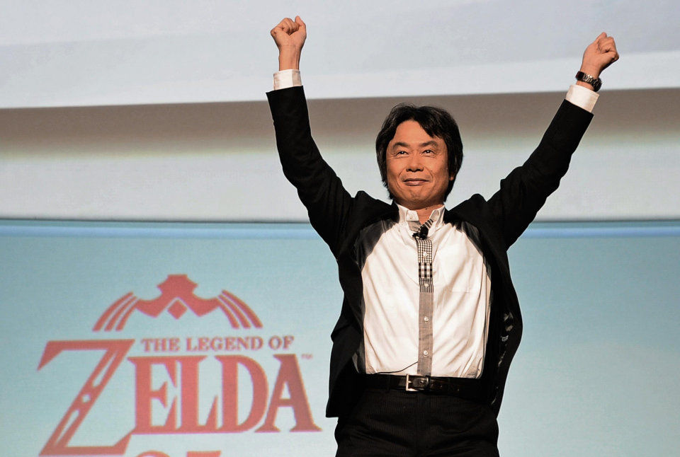 Miyamoto exhultante